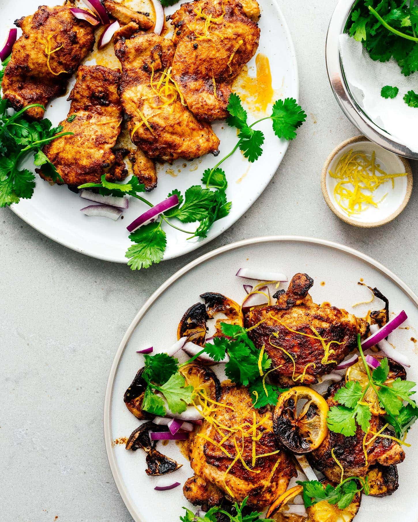 bone-in vs boneless air fryer chicken thighs | www.iamafoodblog.com