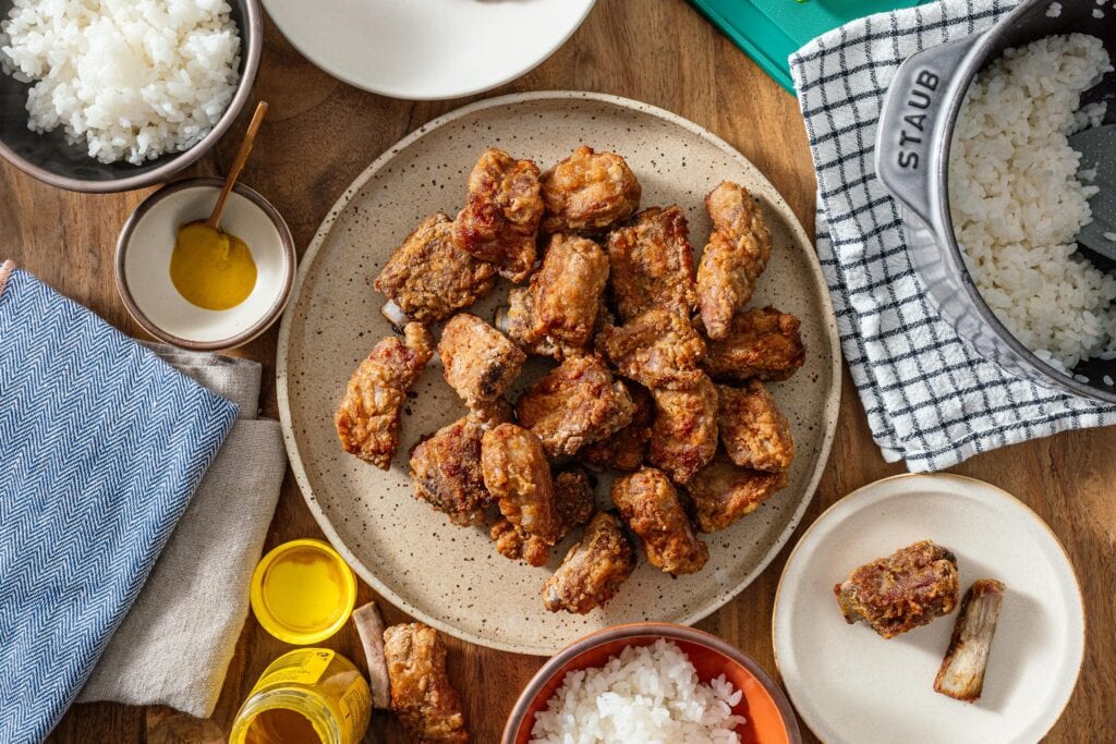 air fryer dry ribs | www.iamafoodblog.com