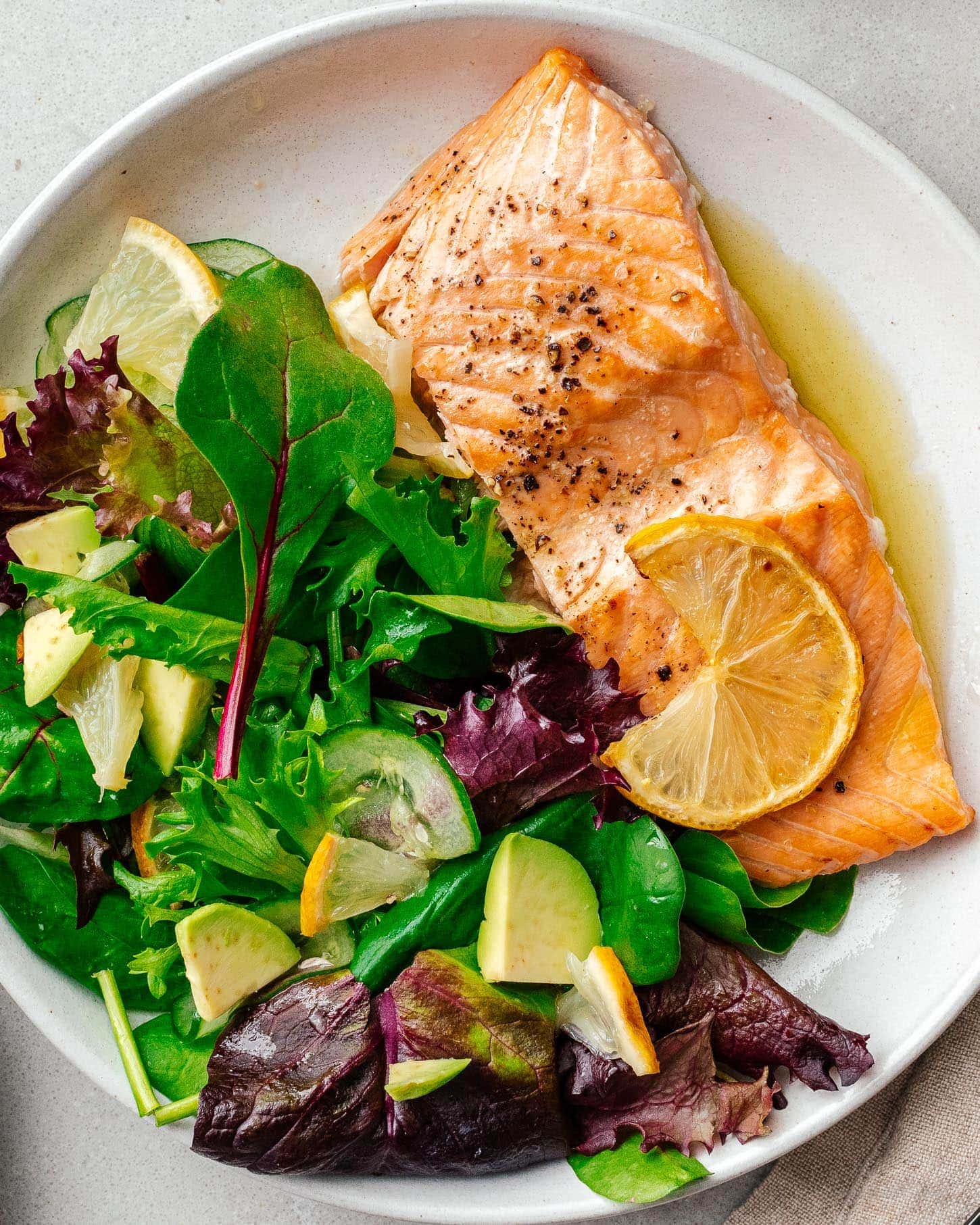Air Fryer Salmon | www.iamafoodblog.com