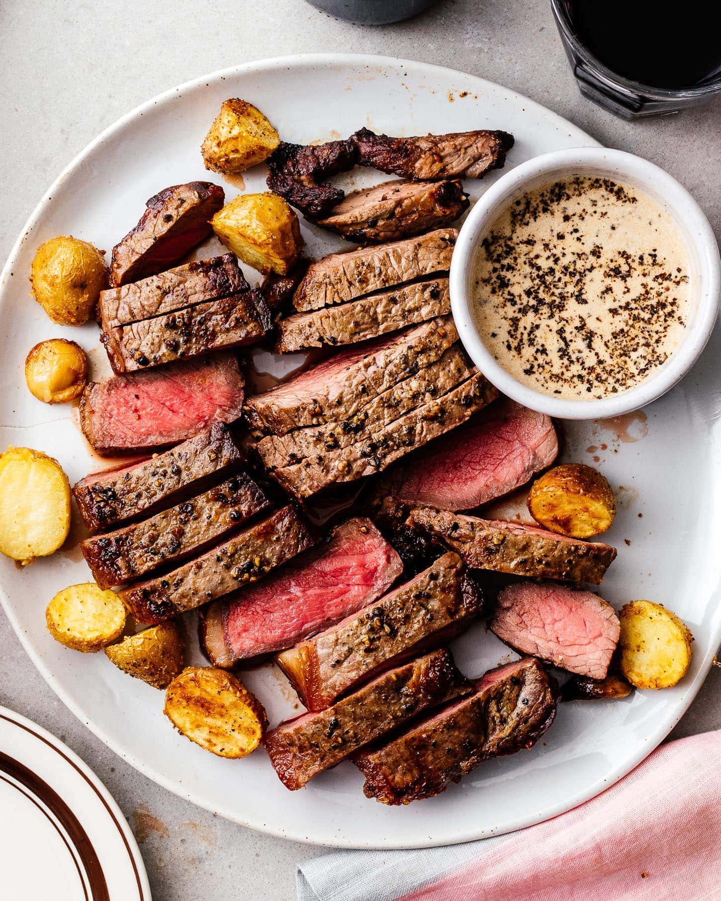 air fryer steak | www.iamafoodblog.com