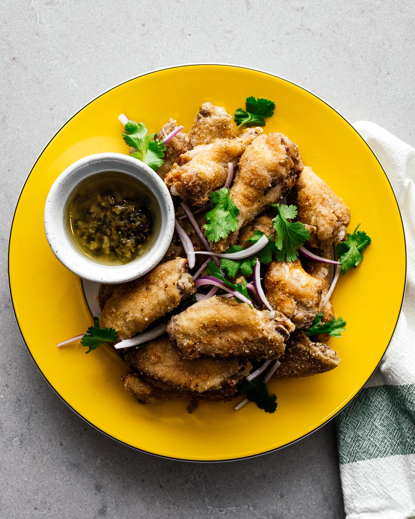 Air Fryer Vietnamese Chicken Wings | www.iamafoodblog.com