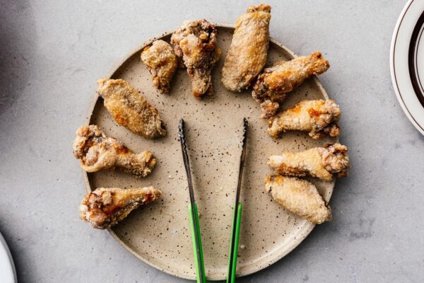 korean fried chicken first fry | www.iamafoodblog.com