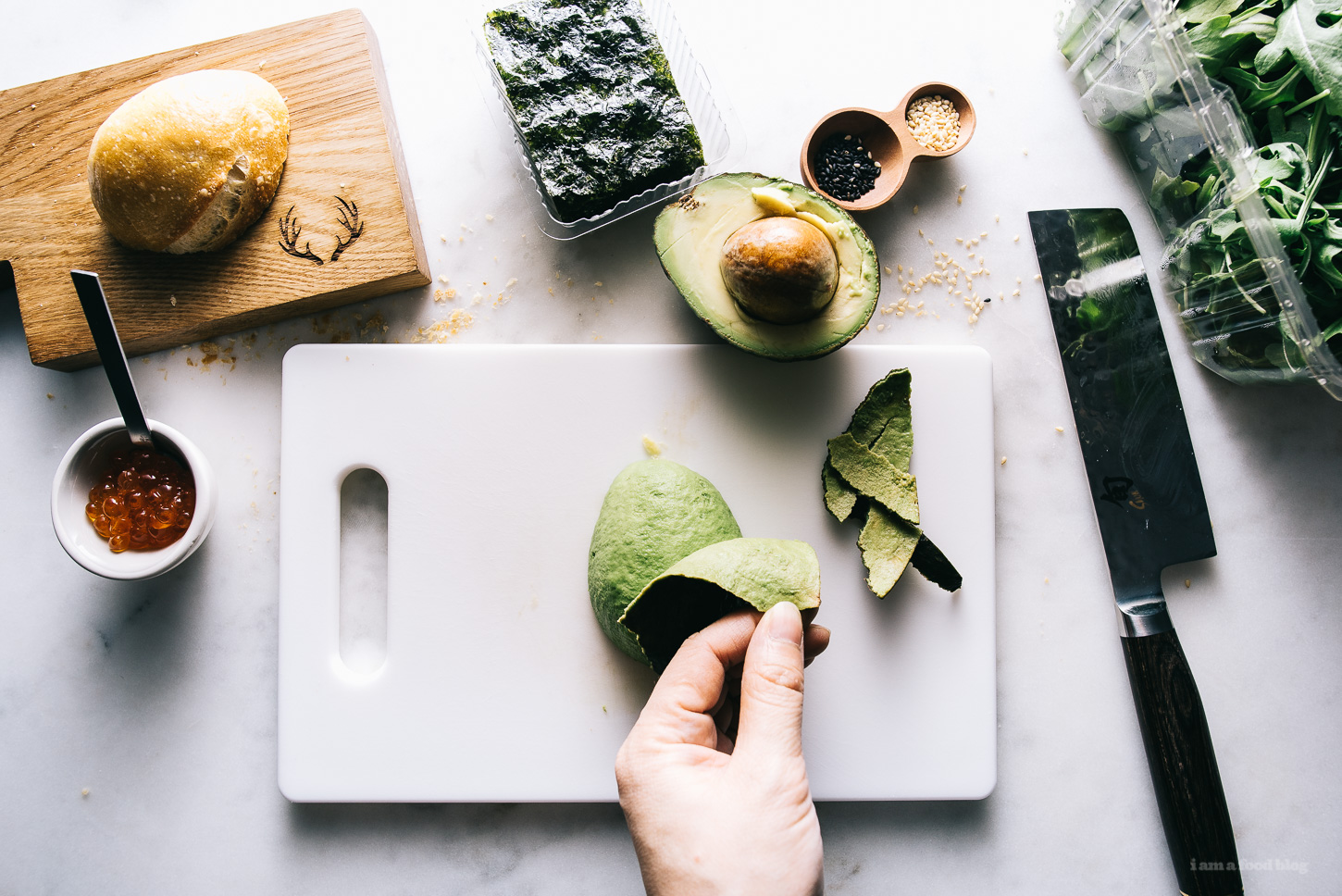 japanese avocado toast - www.iamafoodblog.com