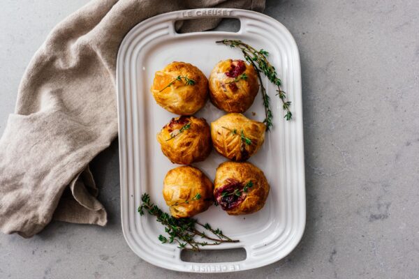 mini baked brie bites | www.iamafoodblog.com
