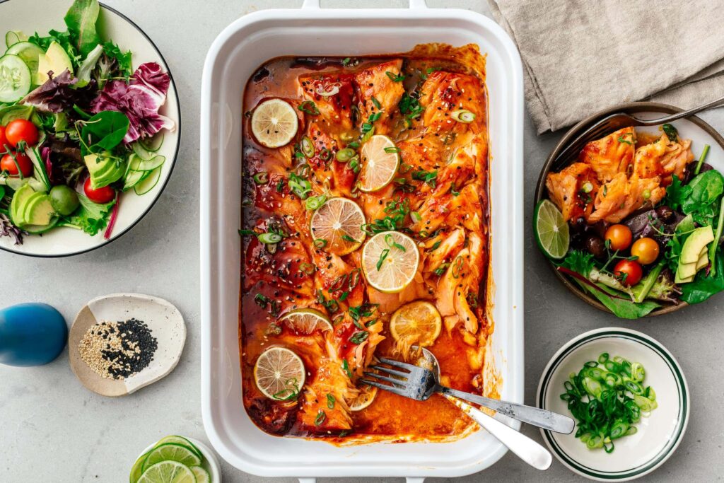 baked salmon recipe | www.iamafoodblog.com