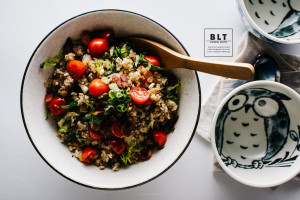 BLT fried rice recipe - www.iamafoodblog.com