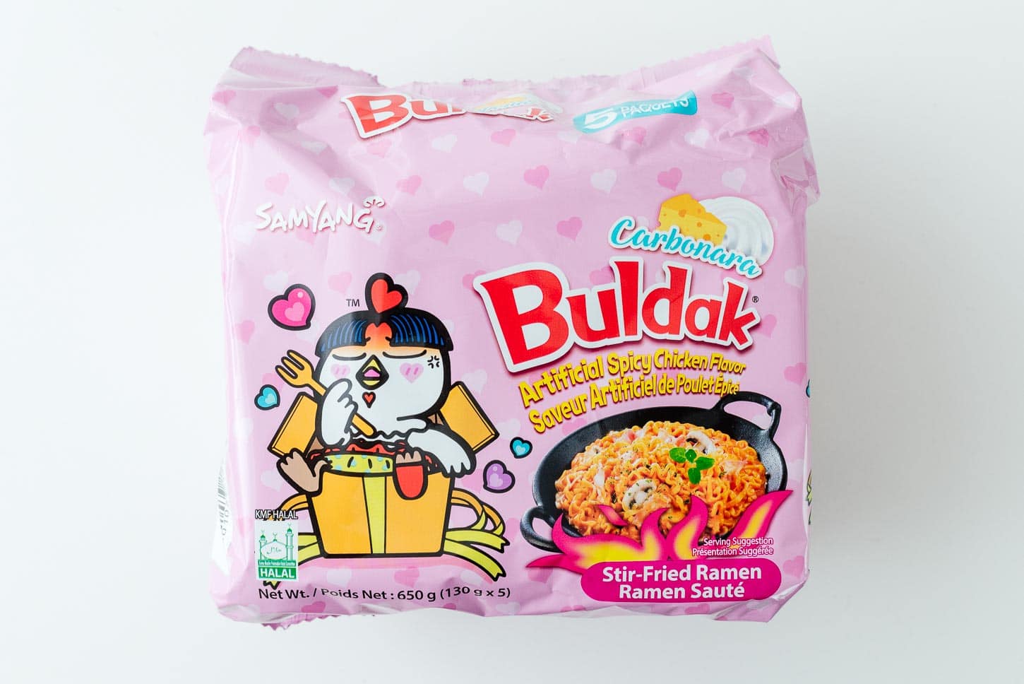 buldak carbonara | www.iamafoodblog.com