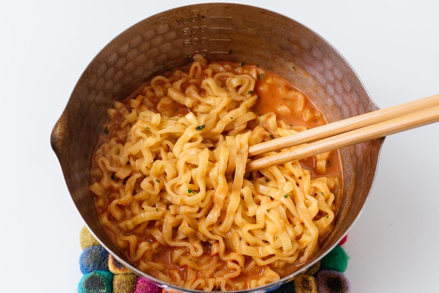 instant buldak carbonara | www.iamafoodblog.com