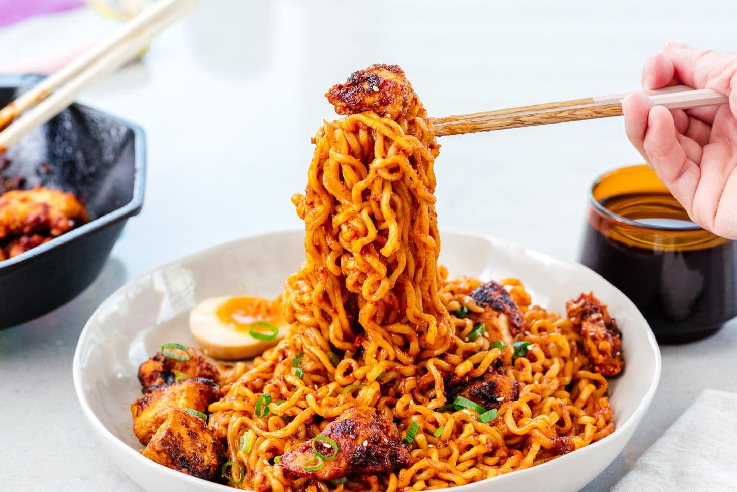 buldak noodles | www.iamafoodblog.com