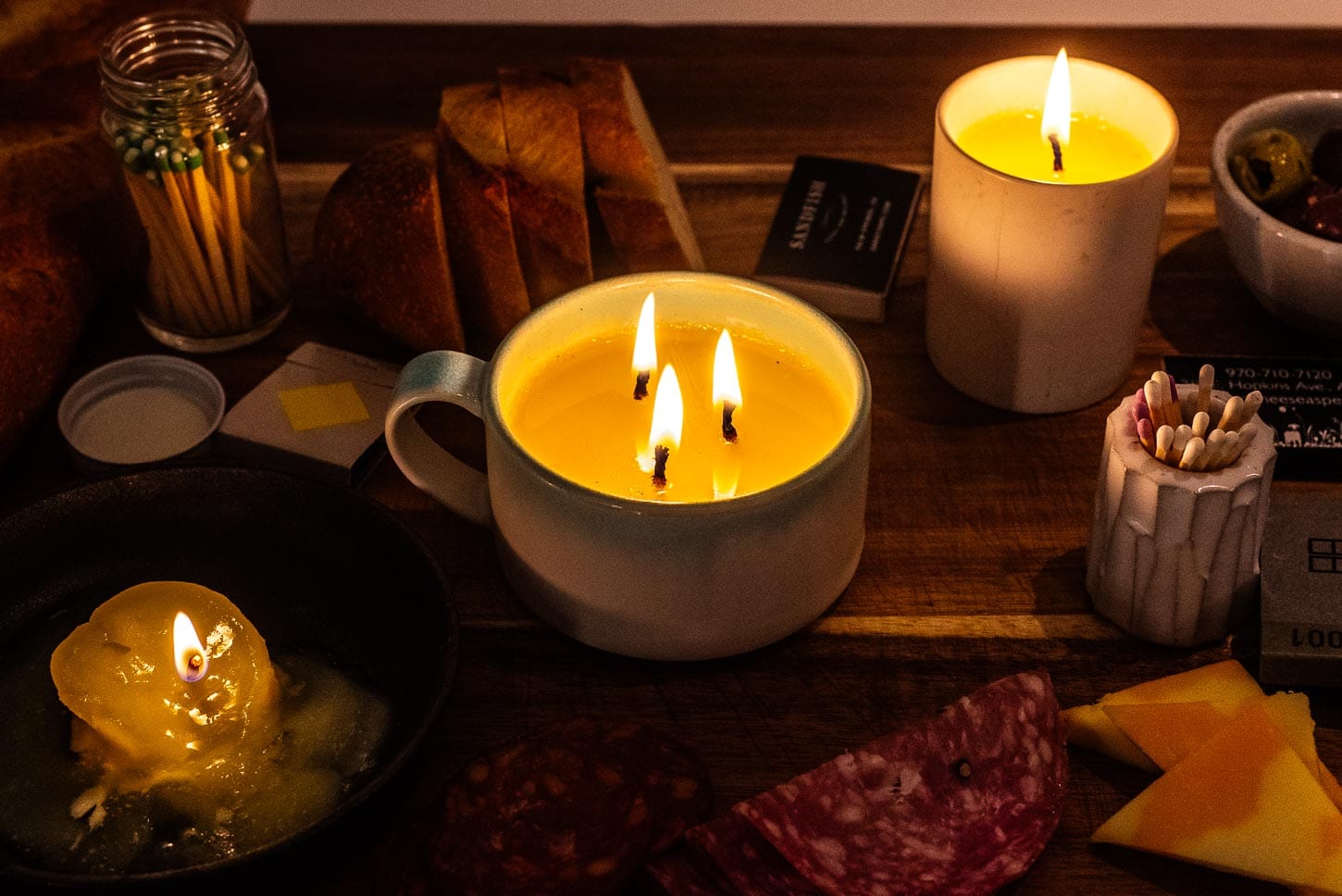 cozy butter candle | www.iamafoodblog.com