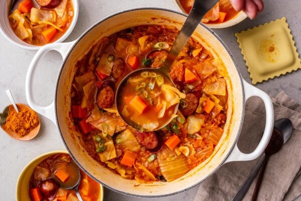 cabbage soup recipe | www.iamafoodblog.com