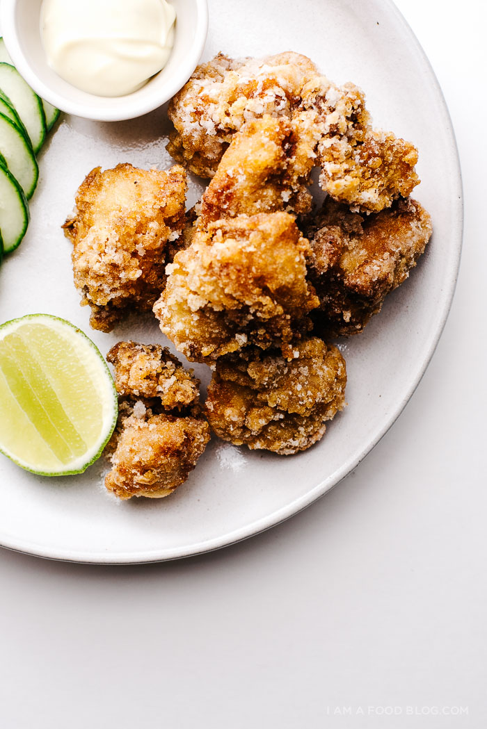 japanese fried chicken karaage recipe - www.iamafoodblog.com