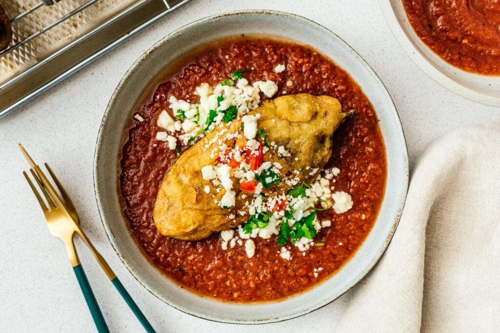 chile relleno recipe | www.iamafoodblog.com