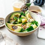 Chinese Cucumber Avocado Salad | www.iamafoodblog.com