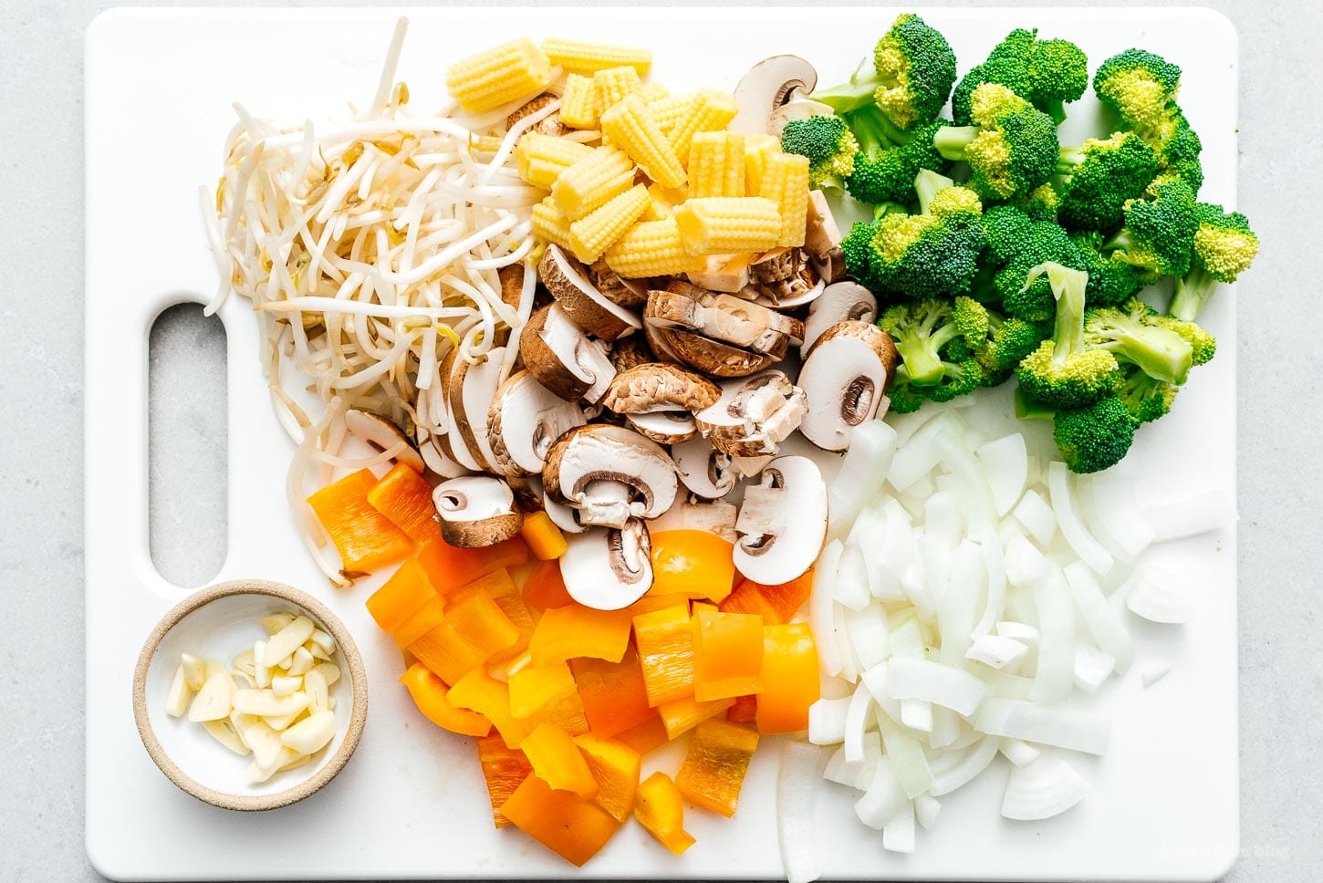 vegetables for chop suey | www.iamafoodblog.com