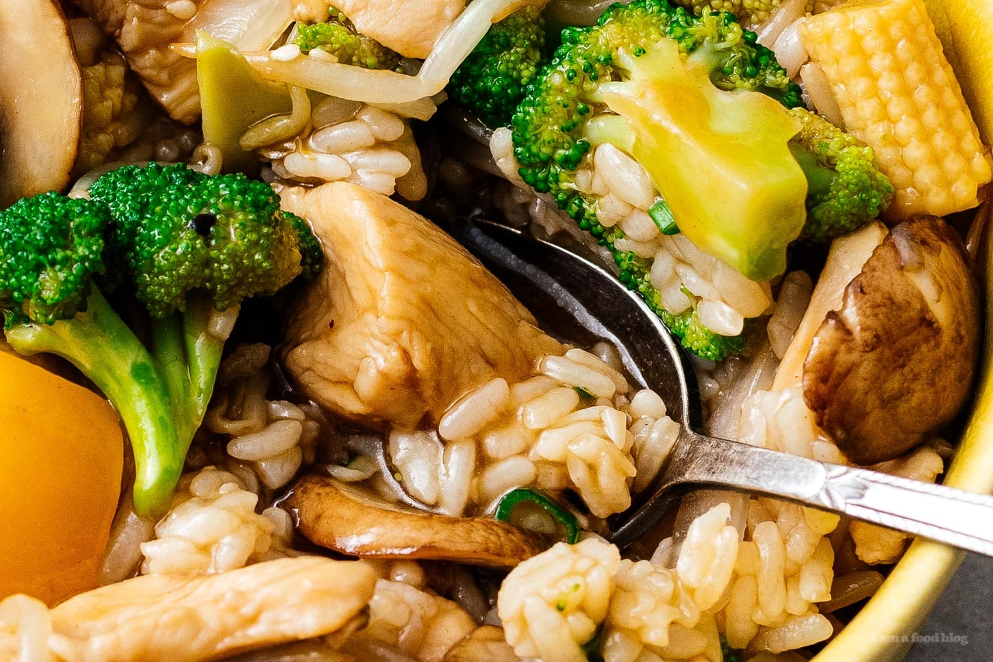 chop suey over rice | www.iamafoodblog.com