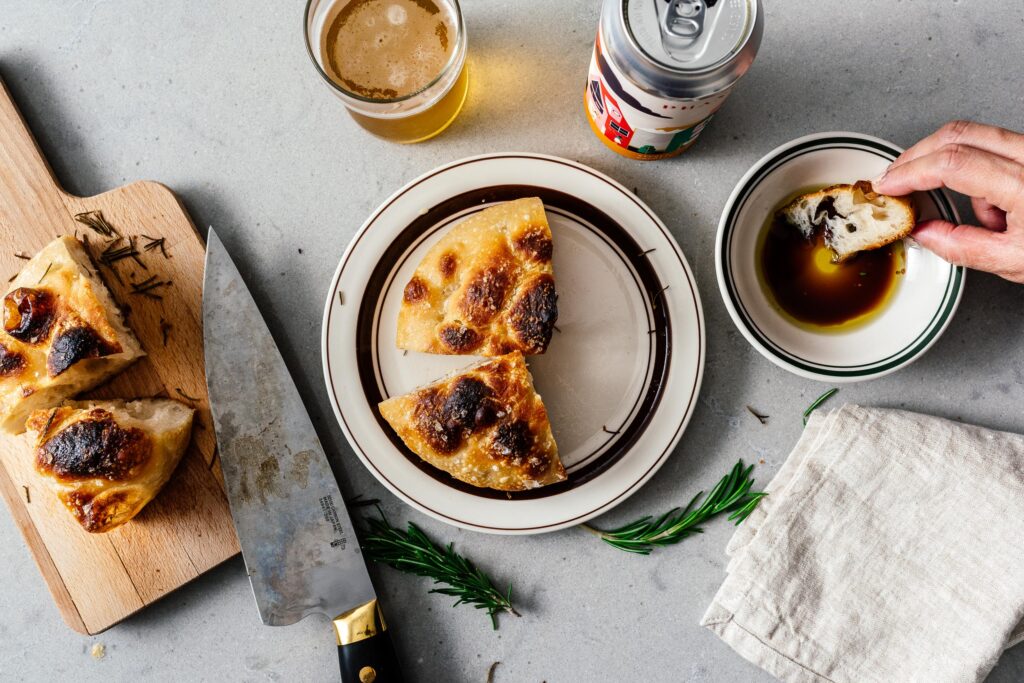 Small Batch Sourdough Focaccia | www.iamafoodblog.com