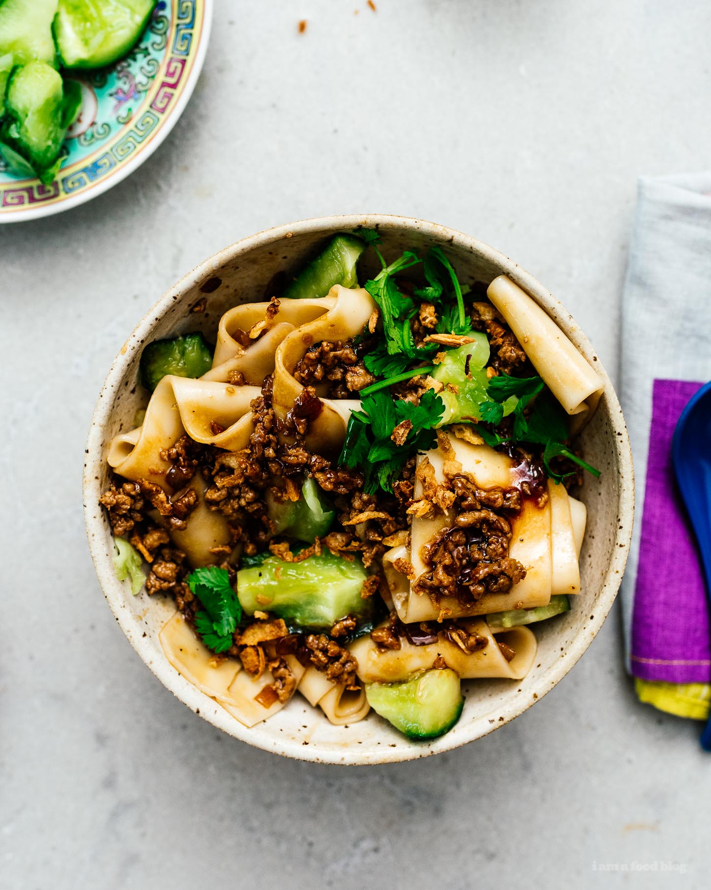 zha jiang mian | www.iamafoodblog.com