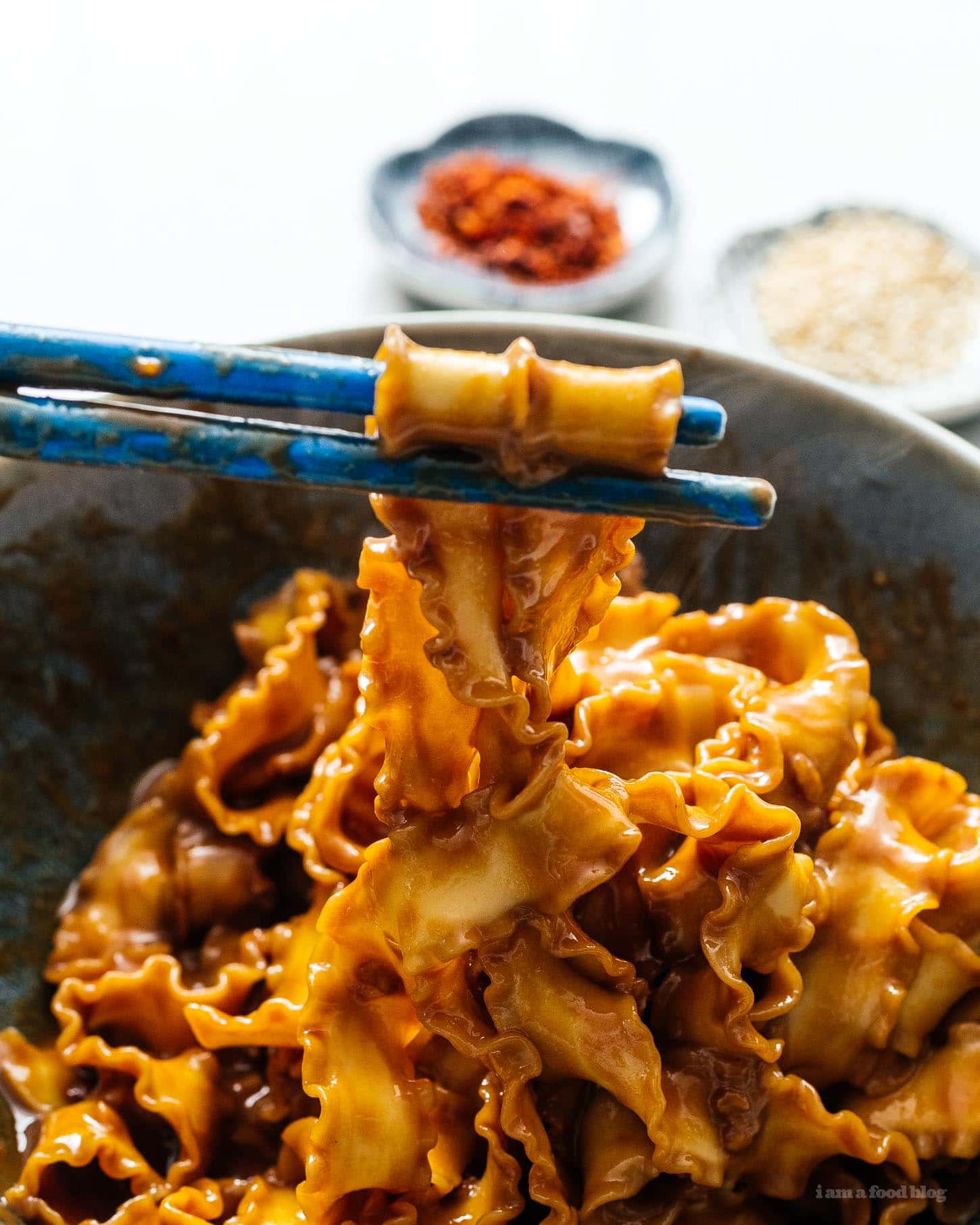 Better Than Takeout Sesame Noodles Recipe | www.iamafoodblog.com