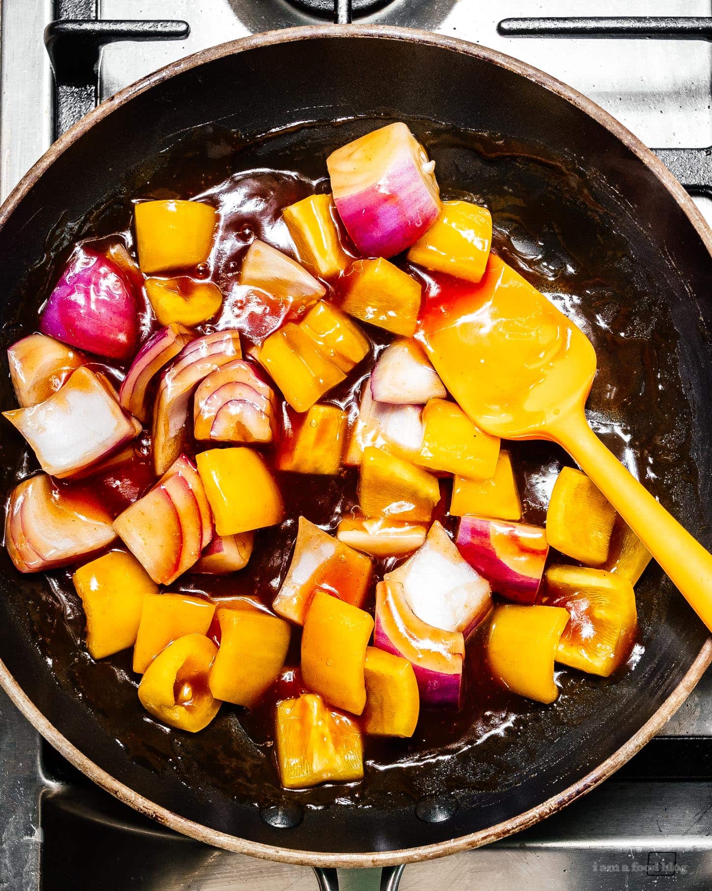 sweet and sour chicken recipe | www.iamafoodblog.com