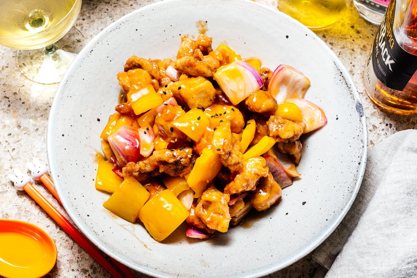 sweet and sour chicken | www.iamafoodblog.com