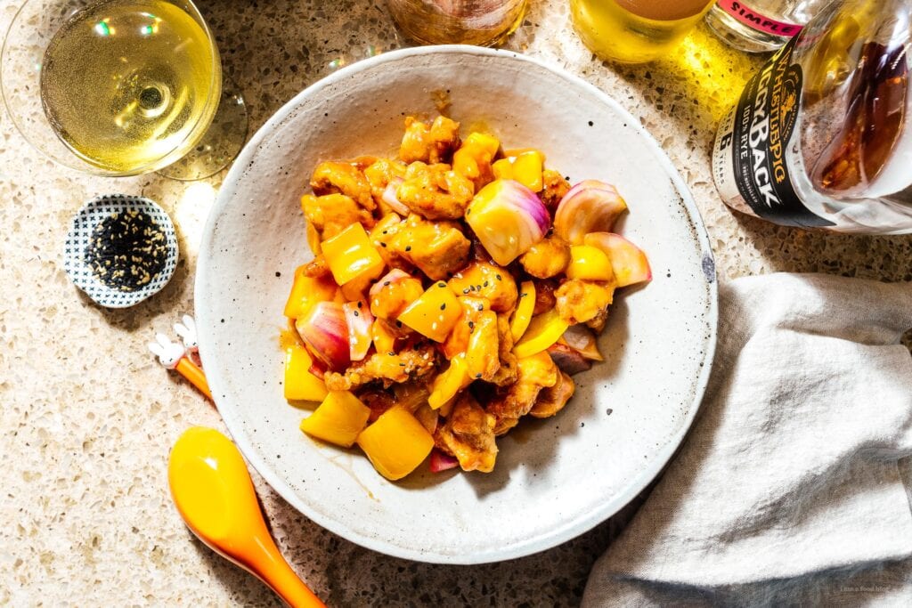 Sweet and sour chicken | www.iamafoodblog.com