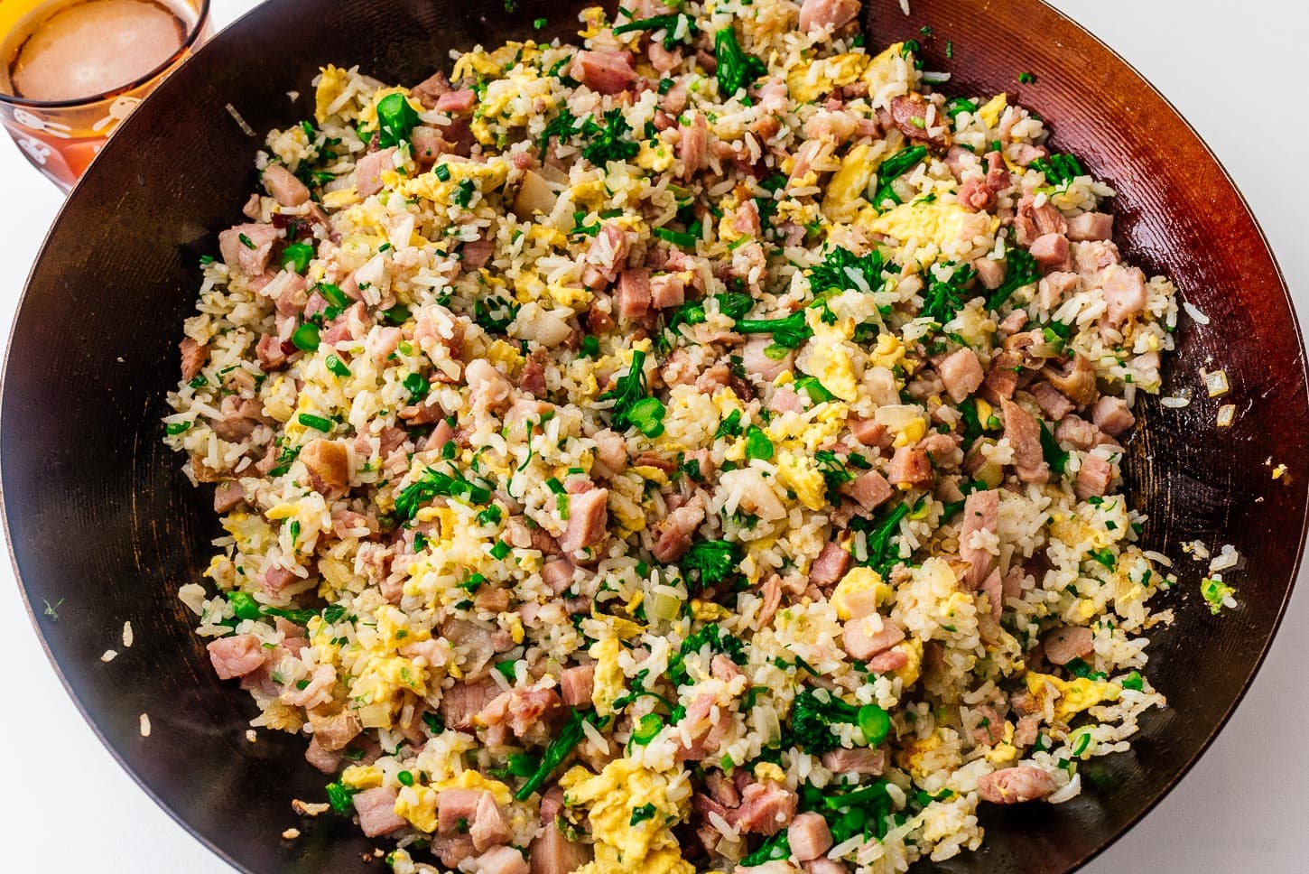 ham and egg fried rice | www.iamafoodblog.com