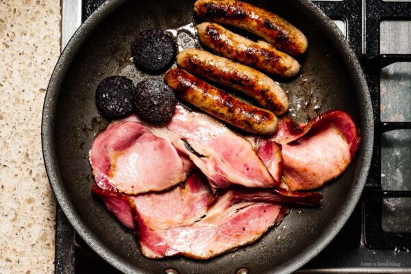 meats for english breakfast | www.iamafoodblog.com