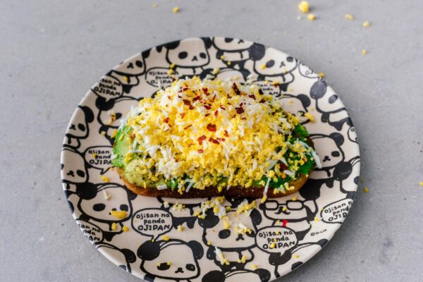 grated egg toast recipe | www.iamafoodblog.com