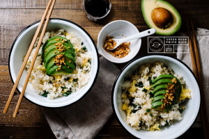 green bean avocado fried rice recipe - www.iamafoodblog.com