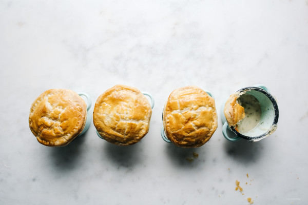 hainanese chicken pot pie - www.iamafoodblog.com