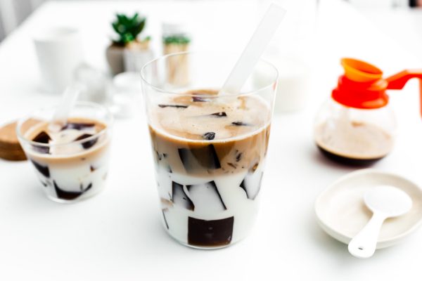 Coffee Jelly Recipe for Boba | www.iamafoodblog.com