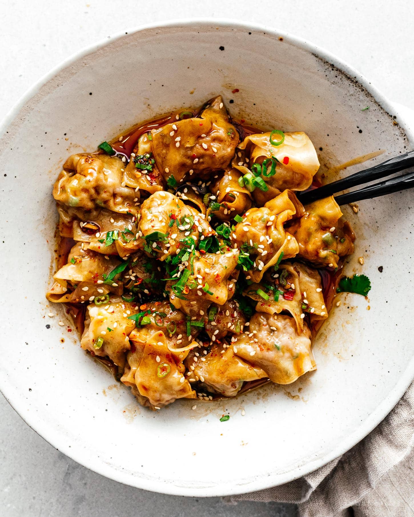 Want to know how to make authentic Chinese chili oil at home? Try this recipe! Chili oil is amazing with rice, noodles, wontons, salads. Use it as in an ingredient in recipes or as a dipping sauce. www.iamafoodblog.com #chilioil #chinesechilioil #recipes #easy #homemade #sichuan