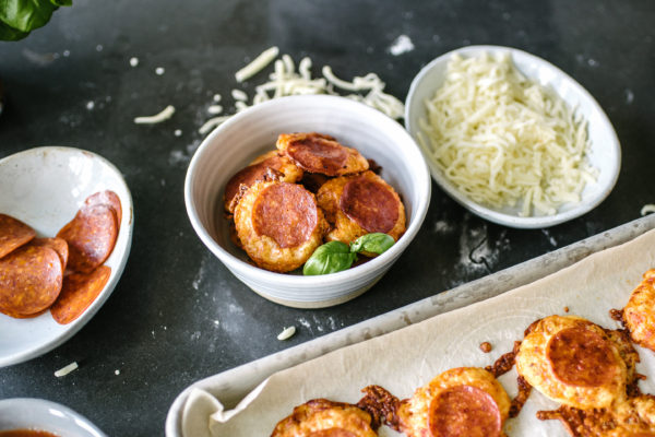 mini pizza cookies - www.iamafoodblog.com