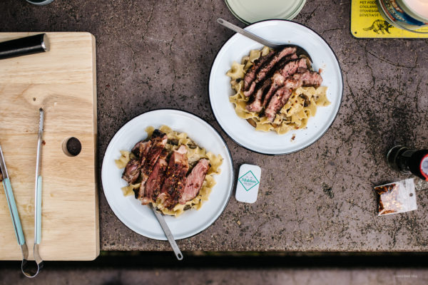 camp one pot beef stroganoff - www.iamafoodblog.com