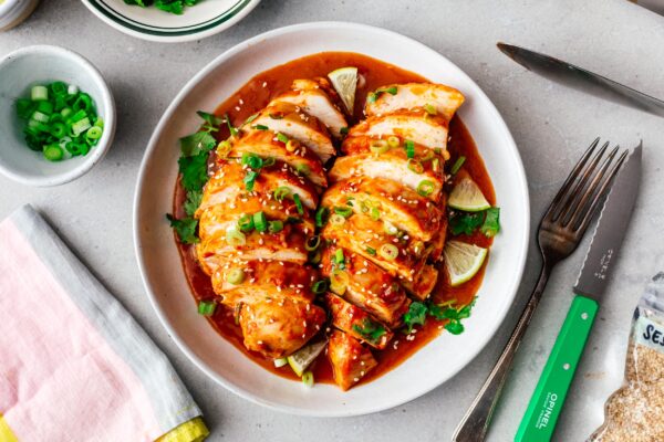 Instant pot chicken breast | www.iamafoodblog.com