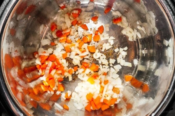 aromatics in Instant Pot | www.iamafoodblog.com