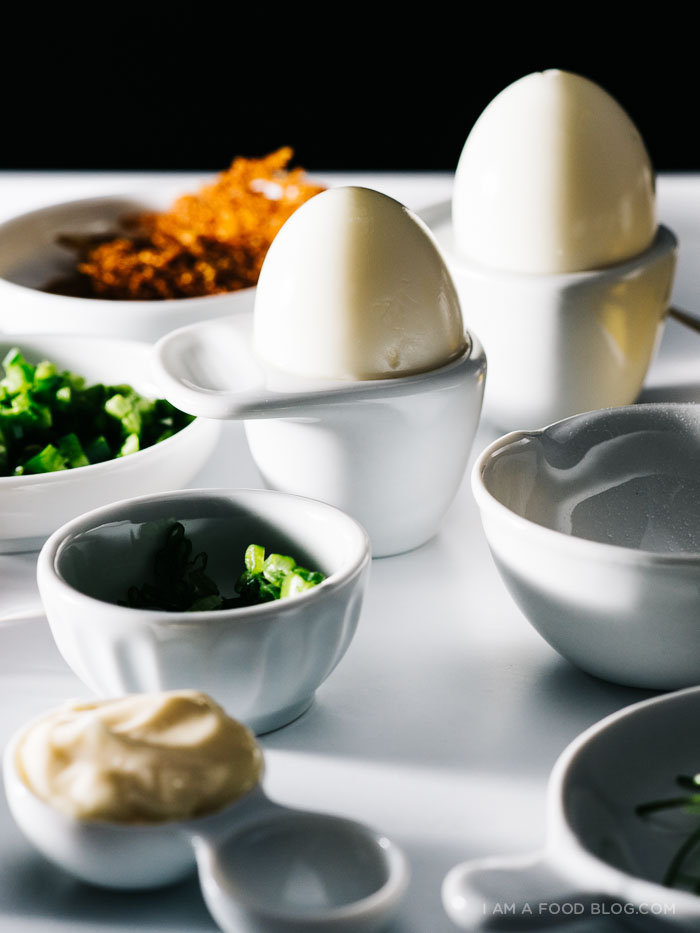 jalapeno popper deviled eggs recipe - www.iamafoodblog.com