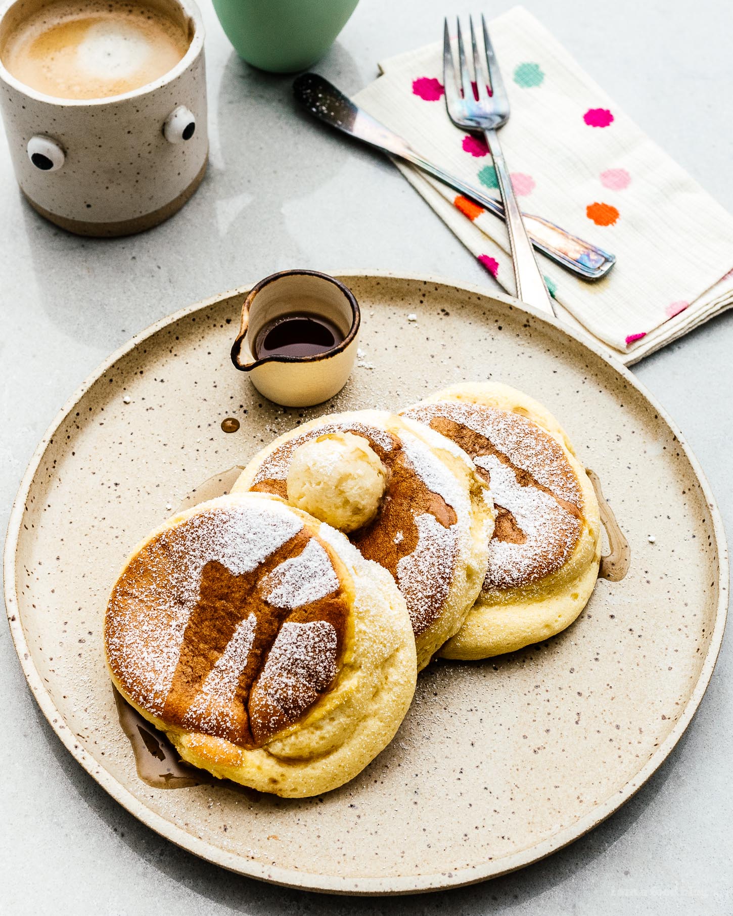Japanese Souffle Pancakes | www.iamafoodblog.com