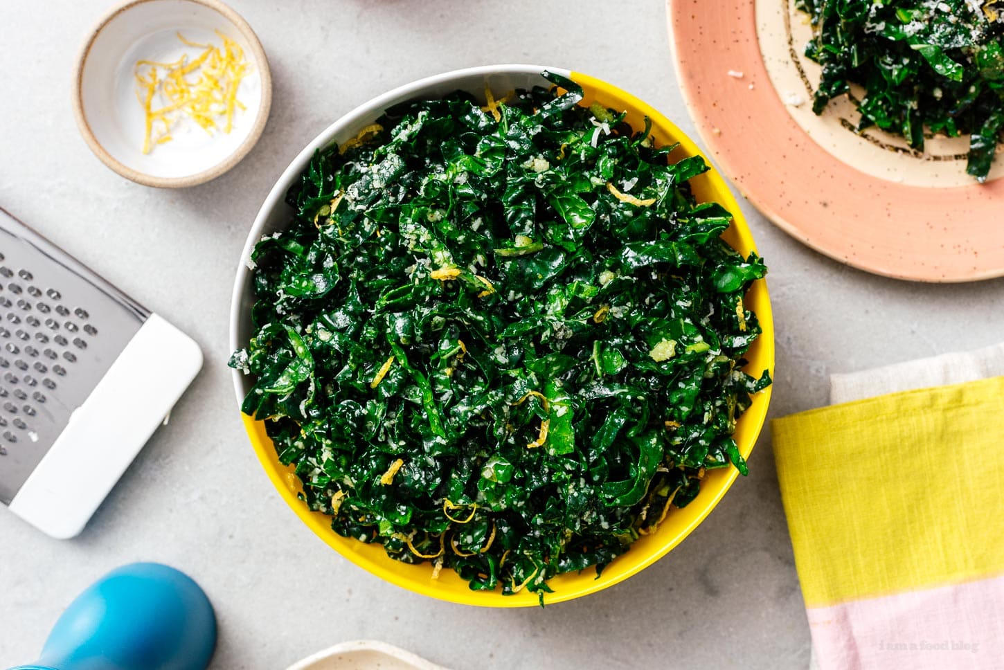 kale salad | www.iamafoodblog.com