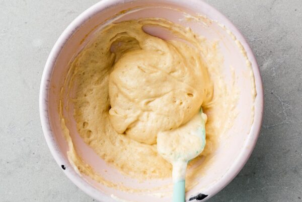 keto souffle pancake batter | www.iamafoodblog.com