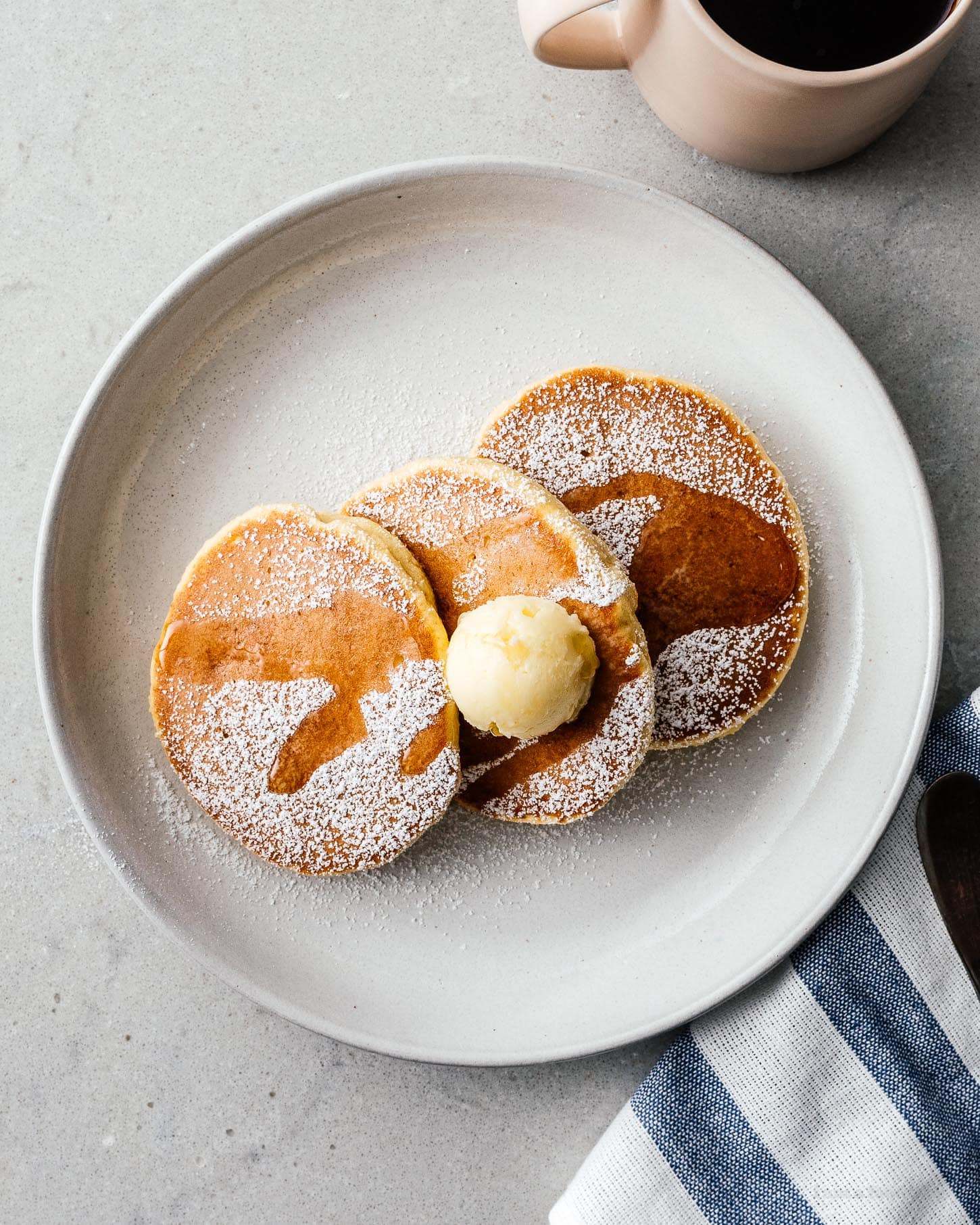 keto souffle pancakes | www.iamafoodblog.com