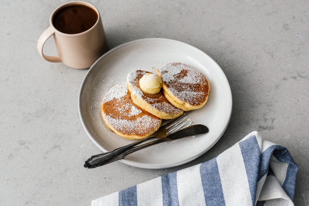 keto souffle pancake recipe | www.iamafoodblog.com