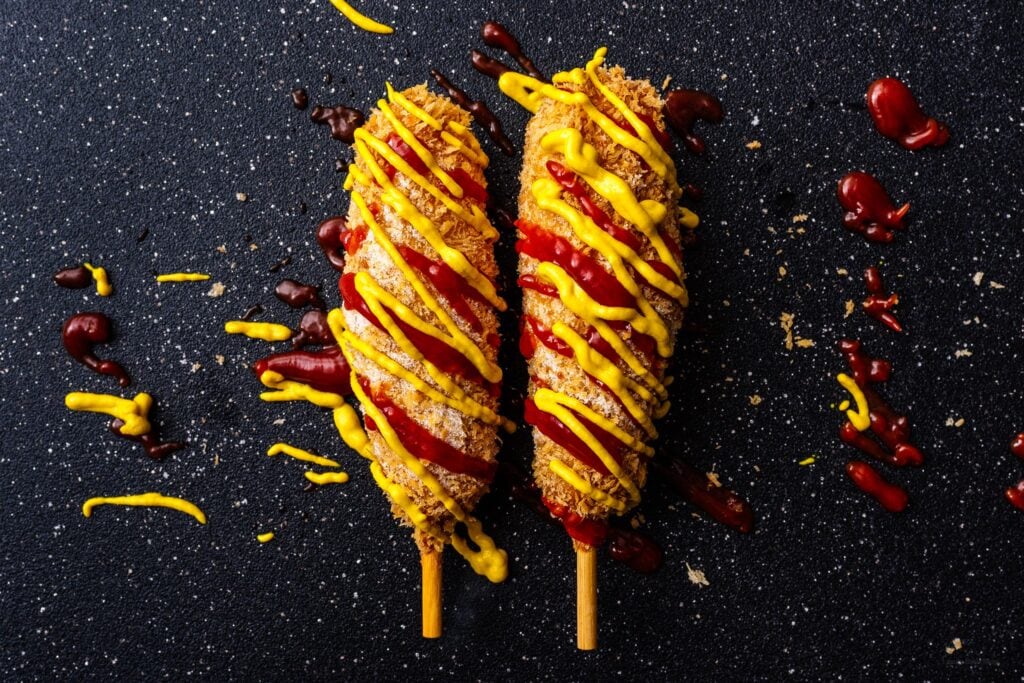 korean hot dogs | www.iamafoodblog.com