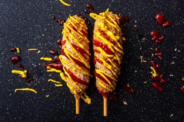 korean hot dogs | www.iamafoodblog.com