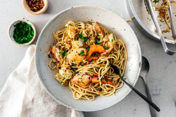 lobster pasta | www.iamafoodblog.com