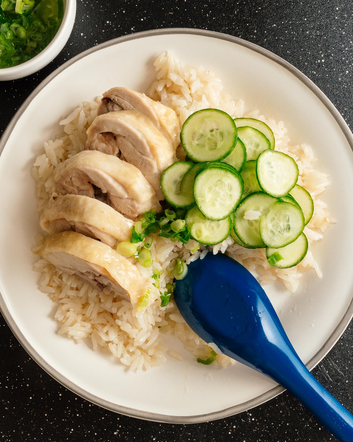 hainanese chicken rice | www.iamafoodblog.com