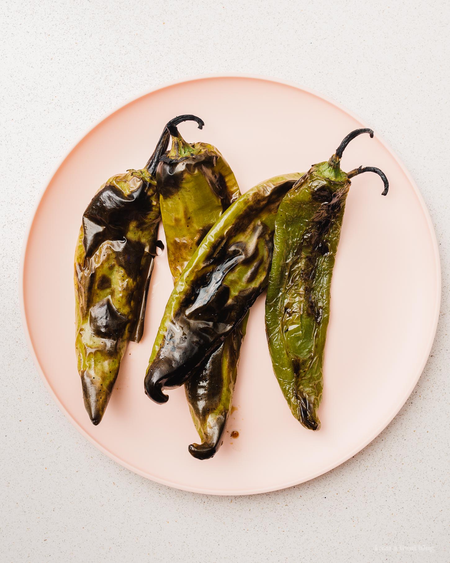 Oven-Baked Hatch Chile Salsa Verde Honey Chicken Thighs | www.iamafoodblog.com