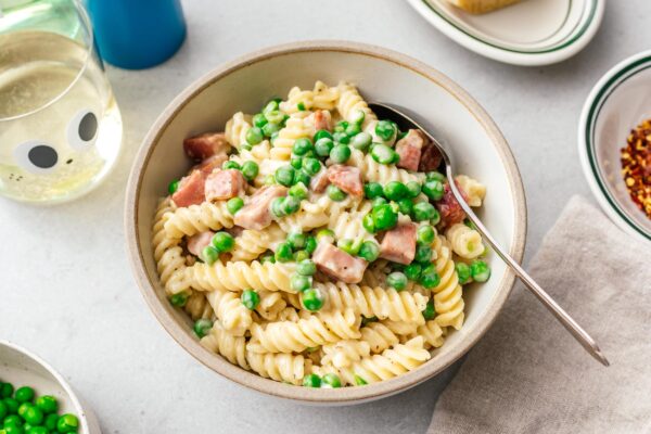 peas pasta | www.iamafoodblog.com