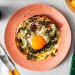 pesto eggs recipe | www.iamafoodblog.com